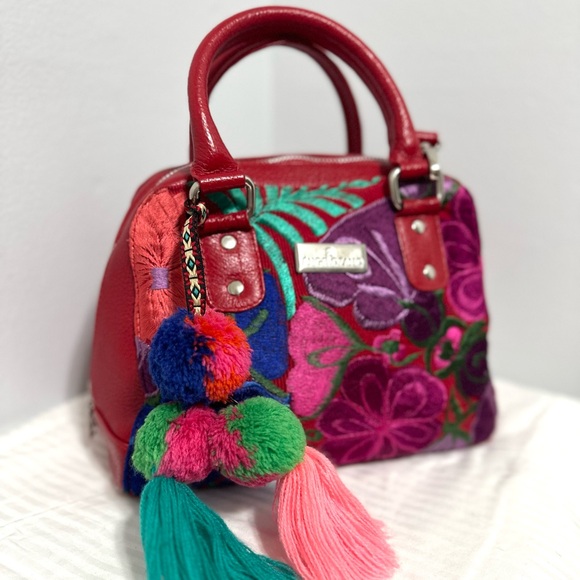 Angel Lozano Angelozano Leather bag and Handcrafted Bag Purse Crossbody. - Picture 1 of 15